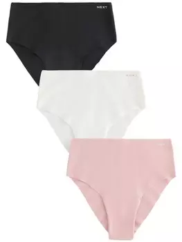 Трусики Next, цвет Light pink/Black/White