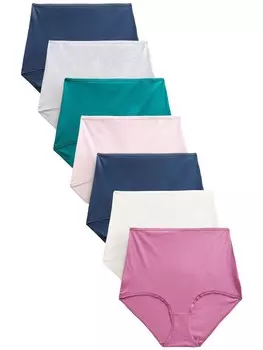 Трусики Next, цвет marine blue/mottled grey/Emerald/Rose/White
