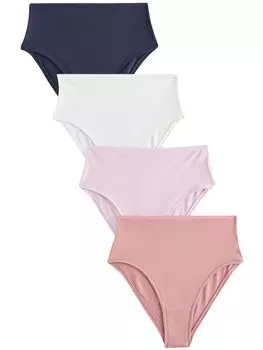 Трусики Next, цвет Navy/Lilac/Rose/White