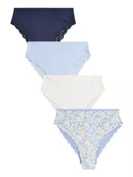 Трусики Next, цвет Night blue/Light blue/White