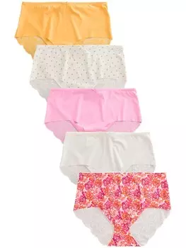 Трусики Next, цвет Orange/Rose/Magenta/White/Off white