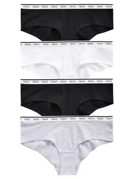 Трусики Next Panty, цвет grey/black/white