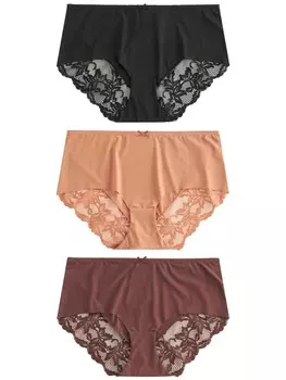 Трусики Next Panty, цвет nude/brown/black