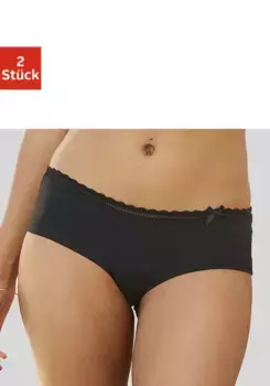 Трусики Nuance (2 шт.) из мягкого хлопка, черный