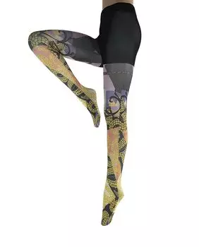 Трусики Oddity, ограниченный тираж, фантазийный анималистический принт, плотность 20 ден Hyd, мультиколор