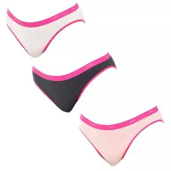 Трусики Pack 3 les Pocket из эластичной ткани d4h00 женщина Dim, мультиколор