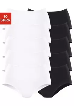 Трусики PETITE FLEUR, черный/белый