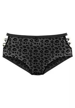 Трусики PETITE FLEUR GOLD, черный