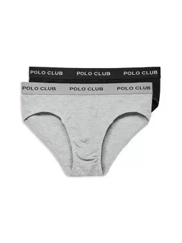Трусики Polo Club, цвет mottled grey/Black