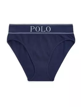 Трусики Polo Ralph Lauren High Waist Brief, темно-синий
