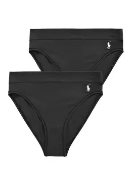 Трусики Polo Ralph Lauren Panty Club Cotton, черный