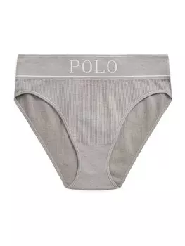 Трусики Polo Ralph Lauren Panty High Waist Brief, светло-серый