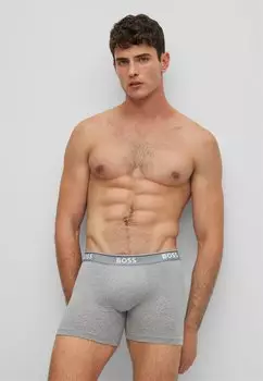 Трусики POWER 3 PACK BOSS, цвет open grey