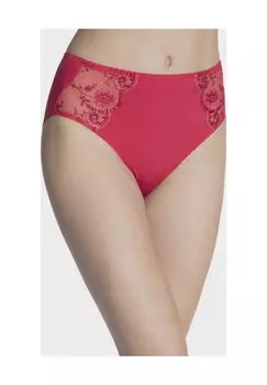 Трусики прованс с кружевными деталями, полупрозрачные, женские Conturelle Felina, цвет Tango Red