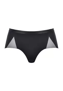 Трусики прямого кроя, с сетчатыми деталями, для женщин NATURANA, цвет 400-schwarz