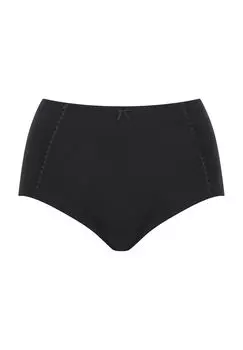 Трусики Rhapsody, облегающие по талии, однотонные, женские felina, черный