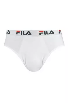 Трусики с логотипом Fila, белый