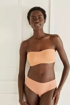 Трусики с отделкой ракушками без впл Next, белый