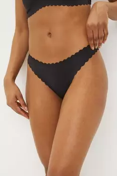 Трусики с отделкой ракушками без впл Next, черный