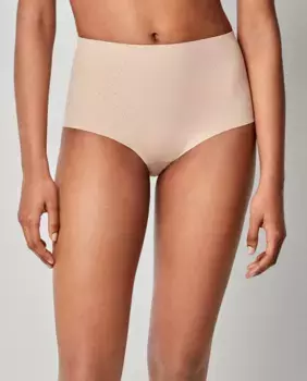 Трусики с высокой редакцией и усилением спереди Gisela, натуральный