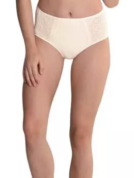 Трусики с высокой талией Havanna и кристаллами Anita, белый
