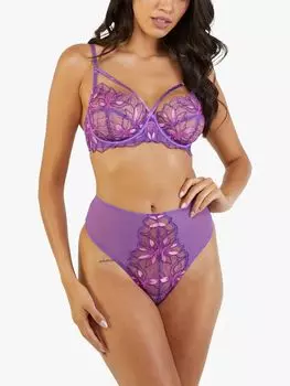 Трусики с высокой талией Playful Promises Walpole, фиолетовые