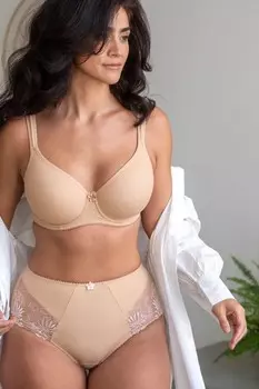 Трусики с высокой талией Сен-Тропе Pour Moi, коричневый