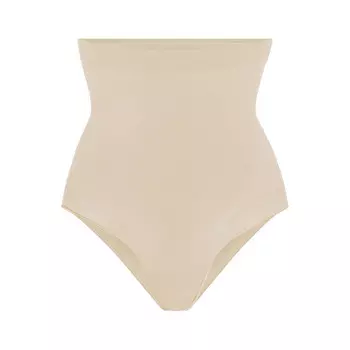 Трусики с высокой талией SKIMS Seamless Sculpt, песочный