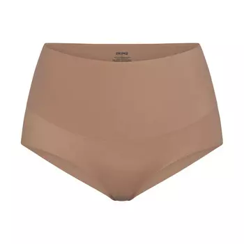 Трусики с высокой талией SKIMS Smoothing Intimates, цвет Sienna