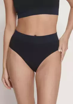 Трусики с завышенной талией sloggi "EVER Infused Aloe High Waist", с эластичной лентой в рубчик, черный