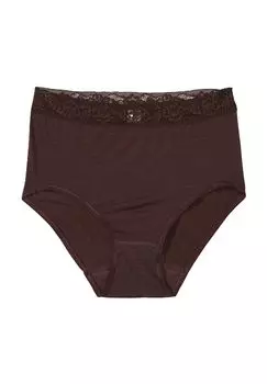 Трусики Sanja миди, из шерсти, женские SYLVIA SPEIDEL., цвет 5865 Darkbrown Wo