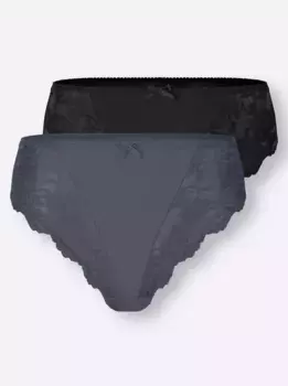 Трусики Sassa (2 шт.), черный