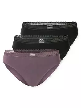 Трусики SCHIESSER, цвет Purple/Black