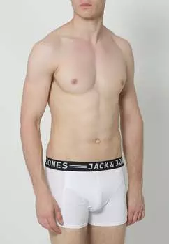 Трусики SENSE TRUNKS 3 PACK Jack & Jones, цвет white