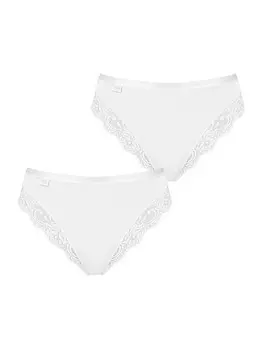 Трусики SLOGGI Panty Romance, белый