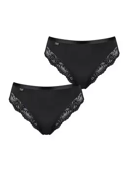 Трусики SLOGGI Panty Romance, черный