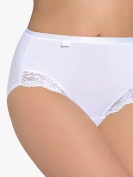Трусики sloggi Romance Maxi, белый