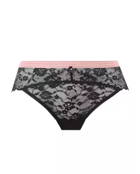 Трусики со средней талией Freya, черный