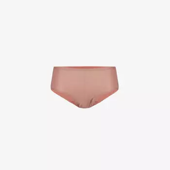 Трусики Soft Stretch с высокой посадкой из эластичной ткани Chantelle, цвет henne