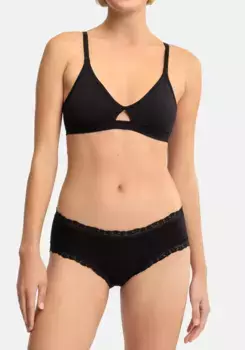 Трусики Speidel (2 шт.) с женственными кружевными элементами, черный