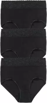 Трусики Speidel на талии (3 шт. в упаковке), черный