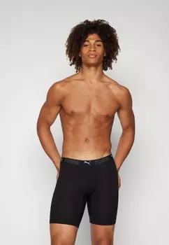 Трусики SPORT LONG BOXER 2 PACK Puma, черный