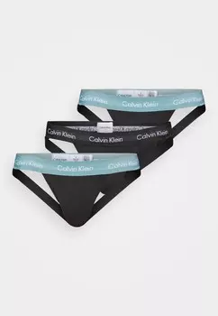 Трусики STRETCH JOCKSTRAP 3 PACK Calvin Klein, черный