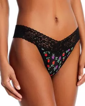 Трусики-стринги DreamEase Original Rise с принтом Hanky Panky, розовый