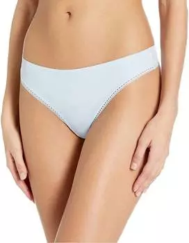 Трусики-стринги нежно-голубого цвета Calvin Klein