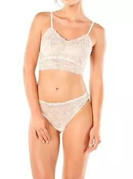 Трусики-стринги Savona Lowrider цвета мандорла/лунная слоновая кость Cosabella