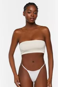 Трусики-стринги со стрингами Forever 21, белый