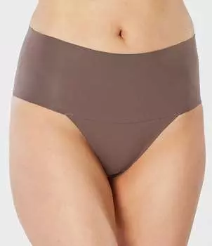 Трусики-стринги Spanx Undie-Tectable, коричневый