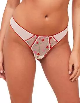 Трусики-стринги женские Rosa Adore Me, цвет blooming vines emb c06