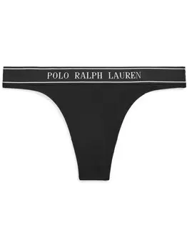 Трусики tanga со средней посадкой Polo Ralph Lauren, черный